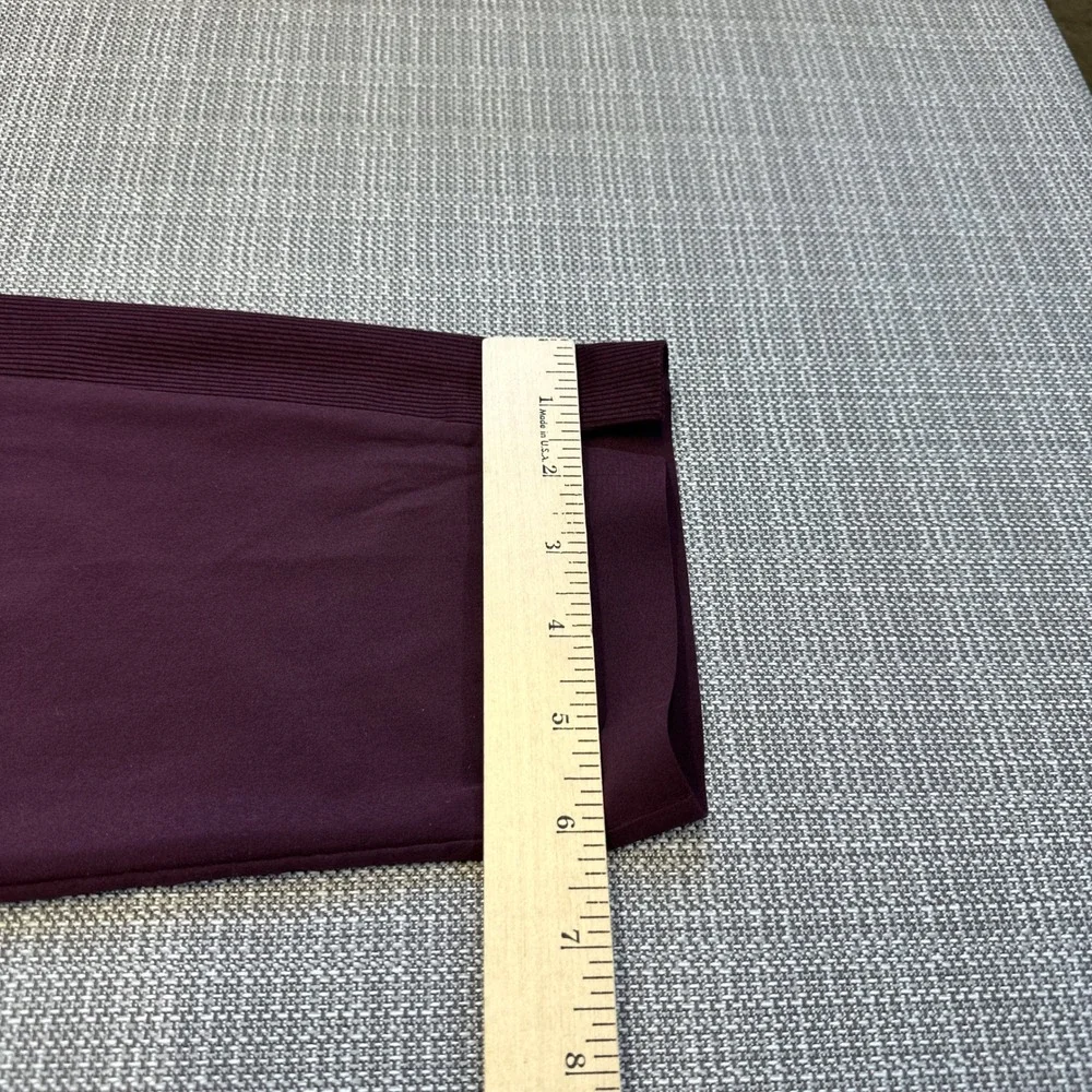 Athleta Bliss Joggers Pants Womens size 2 Plum‎ Purple Athleisure Lounge Comfort